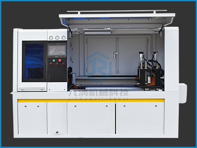 JR-455CNC-3A-1S 全自動(dòng)拉尾料鋁切機(jī)
